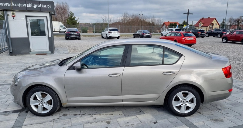 Skoda Octavia cena 22500 przebieg: 333569, rok produkcji 2014 z Pełczyce małe 172